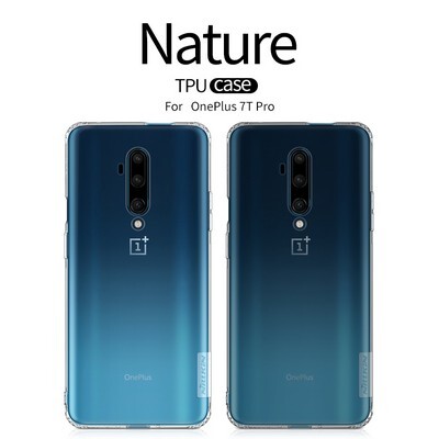 Силиконовый чехол Nillkin Nature TPU Case Прозрачный для OnePlus 7T Pro(4)