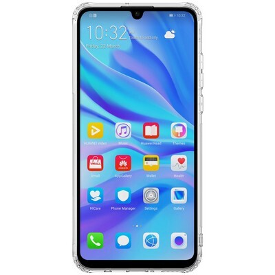 Силиконовый чехол Nillkin Nature TPU Case Прозрачный для Huawei P30 Lite(2)