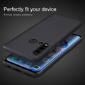 Пластиковый чехол с подставкой Nillkin Super Frosted Shield Черный для Huawei P20 Lite 2019 (Nova 5i)(#4)