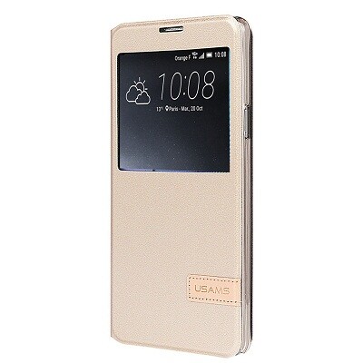 Полиуретановый чехол Usams Muge Series Gold для HTC One A9(1)