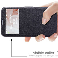 Полиуретановый чехол Nillkin Fresh Series Black для Huawei Ascend G730