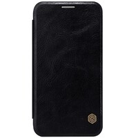 Кожаный чехол Nillkin Qin Leather Case Black для Samsung Galaxy E7