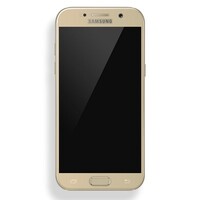 Защитное стекло Aiwo Full Screen Cover 0.33 mm Gold для Samsung A520F Galaxy A5 (2017)