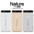 Силиконовый чехол Nillkin Nature TPU Case White для Huawei Nexus 6P(#4)