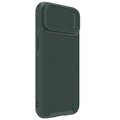 Чехол пластиной Magsafe Nillkin Textured S Magnetic Case Зеленый для Apple iPhone 14(#3)