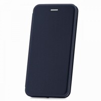 Чехол-книга на основе из силикона Book Case темно-синий для Huawei P40 Lite E\ Honor 9C