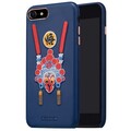 Кожаная накладка Nillkin Brocade Series Blue Monkey King для Apple iPhone 7(#4)