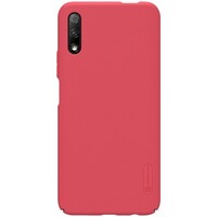 Пластиковый чехол с подставкой Nillkin Super Frosted Shield Красный для Huawei Honor 9X