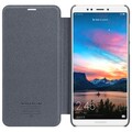 Полиуретановый чехол книга Nillkin Sparkle Leather Case Черный для Huawei Y9\ Enjoy 8 Play(#3)