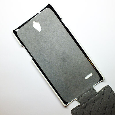 Кожаный чехол Armor Case White для Huawei Ascend G700(4)