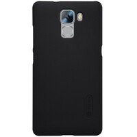 Пластиковый чехол с пленкой Nillkin Super Frosted Shield Black для Huawei Honor 7