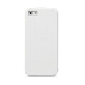 Кожаный чехол-книга для Melkco Leather Case White LC для Apple iPhone 5/5s/SE(#4)