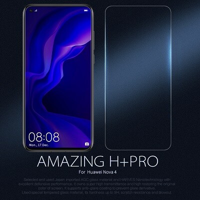 Противоударное стекло с пленкой на камеру Nillkin Amazing H+PRO Anti Explosion для Huawei Nova 4(1)