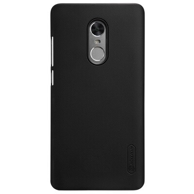 Пластиковый чехол с пленкой Nillkin Super Frosted Shield Black для Xiaomi Redmi Note 4X(1)