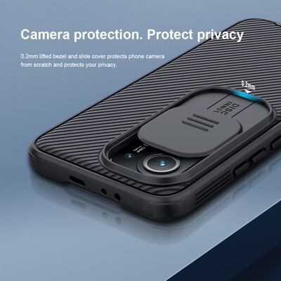 Чехол-накладка Nillkin CamShield Pro Черная для Xiaomi 11(7)