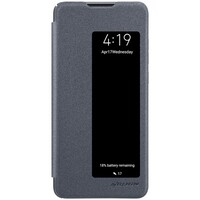 Полиуретановый чехол книга Nillkin Sparkle Leather Case Черный для Huawei P30