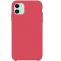 Силиконовый чехол малиновый для Apple iPhone 11(#3)