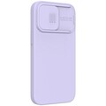 Силиконовая накладка Nillkin CamShield Silky Silicone Case Лавандовая для Apple iPhone 13 Pro(#3)
