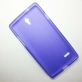 Силиконовый чехол Becolor Purple Mat для Huawei Ascend G700(#2)