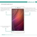 Противоударное защитное стекло Nillkin H+PRO Anti-Explosion для Xiaomi Redmi Note 4(#5)