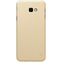 Пластиковый чехол с подставкой Nillkin Super Frosted Shield Золотой для Samsung J4 Plus (2018)