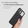 Пластиковый чехол с пластиной Magsafe Nillkin Super Frosted Shield Pro Magnetic Case черный  для Xiaomi Poco F8 Pro(#6)