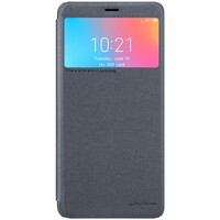 Полиуретановый чехол книга Nillkin Sparkle Leather Case Черный для Xiaomi Redmi 6