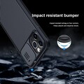 Чехол-накладка Nillkin CamShield Pro Синяя для Apple iPhone 12 Pro Max(#7)