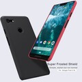 Пластиковый чехол с подставкой Nillkin Super Frosted Shield Черный для Google Pixel 3 XL(#3)