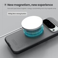 Пластиковый чехол с пластиной Magsafe Nillkin Super Frosted Shield Pro Magnetic Case Прозрачный  для Google Pixel 10 Pro XL(#11)