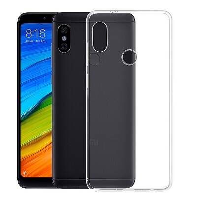 Силиконовый бампер Becolor TPU Case 0.6mm прозрачный для Xiaomi RedMi Note 5\ RedMi Note 5 Pro(1)