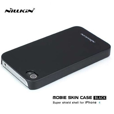 Пластиковый чехол Nillkin D-Style Matte Black для Apple iPhone 4/4S(2)