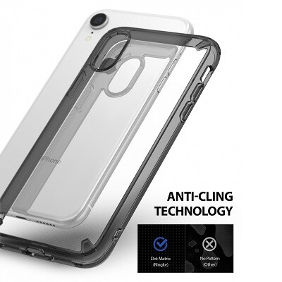 Чехол бампер Ringke Fusion Series прозрачный для Apple iPhone XR(8)