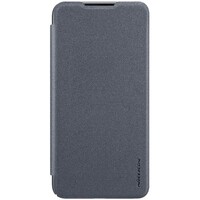Полиуретановый чехол книга Nillkin Sparkle Leather Case Черный для Xiaomi Mi CC9 (Mi9 Lite)