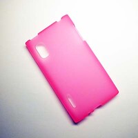 Силиконовый чехол Becolor Pink Mat для LG Optimus L5 E610