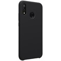 Чехол бампер Nillkin Flex Pure Case Черный для Huawei P20 Lite(#3)