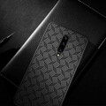 Защитный чехол Nillkin Synthetic Fiber-Plaid Черный для OnePlus 7 Pro(#3)