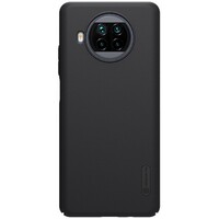 Пластиковый чехол с подставкой Nillkin Super Frosted Shield Черный для Xiaomi Mi10T Lite