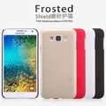 Пластиковый чехол с пленкой Nillkin Super Frosted Shield White для Samsung Galaxy E7(#4)