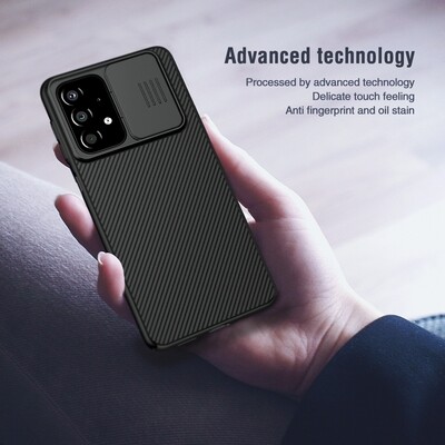 Чехол-накладка Nillkin CamShield Синяя для Samsung Galaxy A33(3)