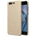 Пластиковый чехол с пленкой Nillkin Super Frosted Shield Gold для Asus ZenFone 4 Pro ZS551KL(#3)