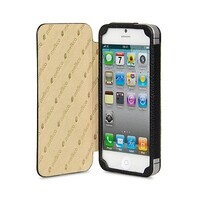 Кожаный чехол книга Melkco Leather Case Diary Book Type Black LC для Apple iPhone 5/5s/SE
