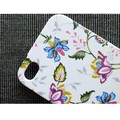 Пластиковый чехол Cath Kidston Case Flowers Blue №1 для Apple iPhone 4/4S(#2)