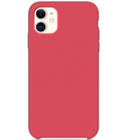 Силиконовый чехол малиновый для Apple iPhone 11