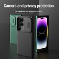 Чехол-накладка с пластиной Magsafe Nillkin CamShield Pro Magnetic Черная для Samsung Galaxy S24 Ultra(#9)