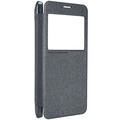 Полиуретановый чехол Nillkin Sparkle Leather Case Black  для Samsung G750F Galaxy Mega 2(#1)