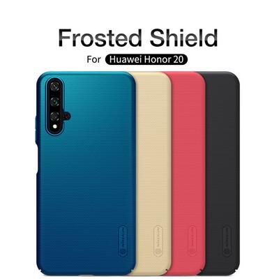 Пластиковый чехол с подставкой Nillkin Super Frosted Shield Красный для Huawei Honor 20 /Nova 5T(5)
