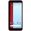 Пластиковый чехол с подставкой Nillkin Super Frosted Shield Красный для Google Pixel 3a(#2)