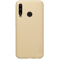 Пластиковый чехол с подставкой Nillkin Super Frosted Shield Золотой для Huawei Honor 20 Lite /Honor 10i