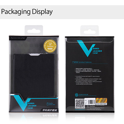 Полиуретановый чехол Nillkin V-Series Black для BlackBerry Passport(4)